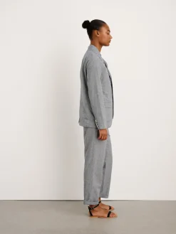 Boy Blazer In Houndstooth