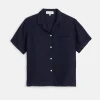 Maddie Camp Shirt In Linen