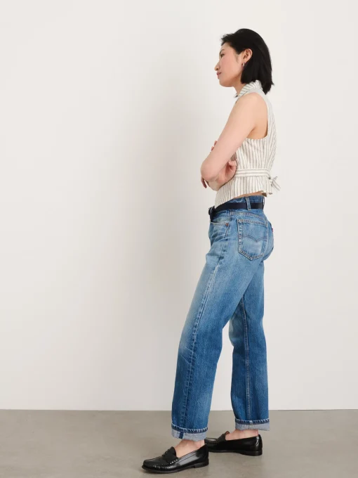 Mathilde Vest In Double Stripe