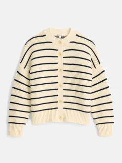 Nico Chunky Cardigan In Stripe