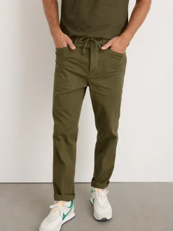 Pull-On Button Fly Pant