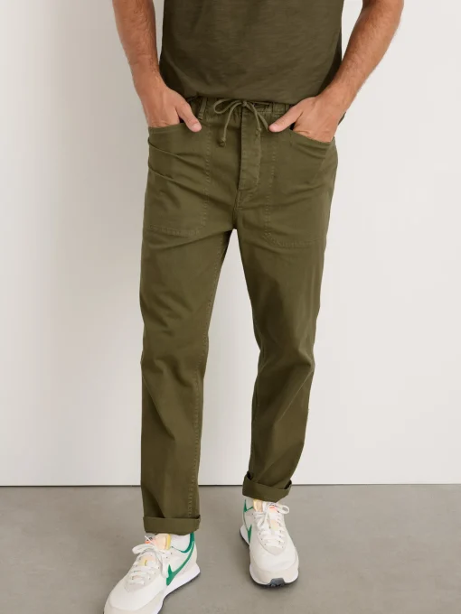 Pull-On Button Fly Pant