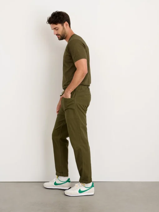 Pull-On Button Fly Pant