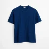 Standard Tee In Indigo Slub Cotton