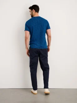 Standard Tee In Indigo Slub Cotton